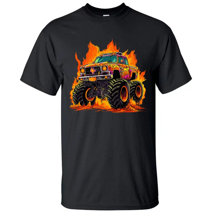 Monster Truck Tall T-Shirt