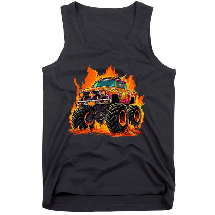 Monster Truck Tank Top