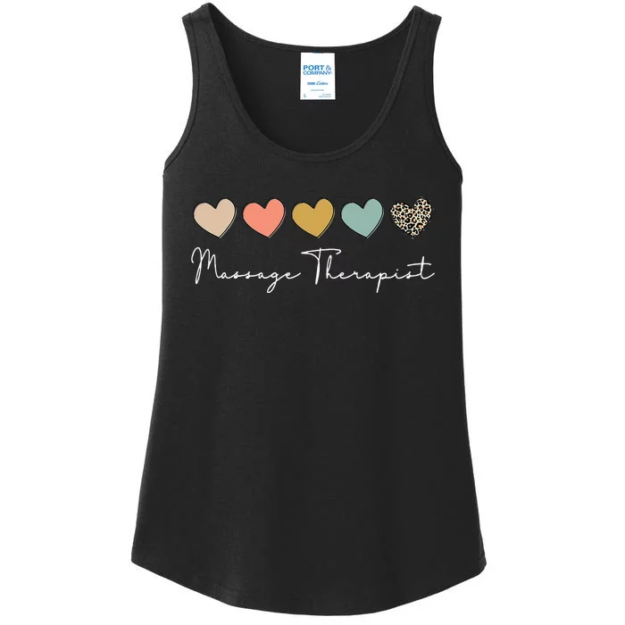 Massage Therapist Massage Therapy Massager Appreciation Ladies Essential Tank