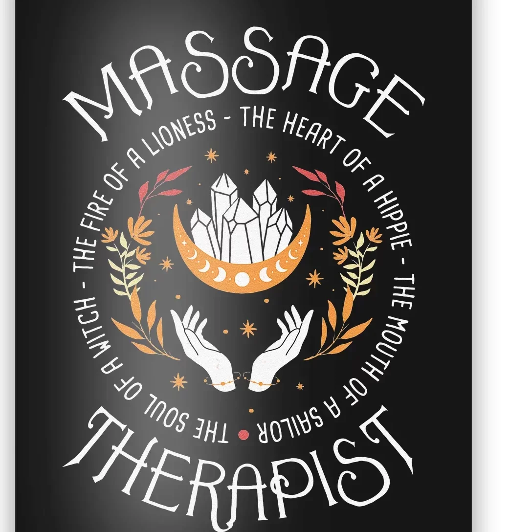 Massage Therapist Masseuse Massage Therapy Massotherapist Poster