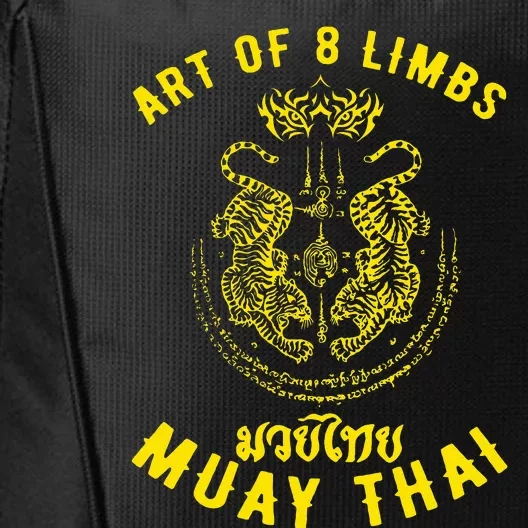 Muay Thai MMA Tiger Street fight Muay Thai Kickboxing City Backpack