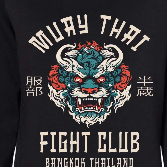 Muay Thai Womens California Wash Sweatshirt