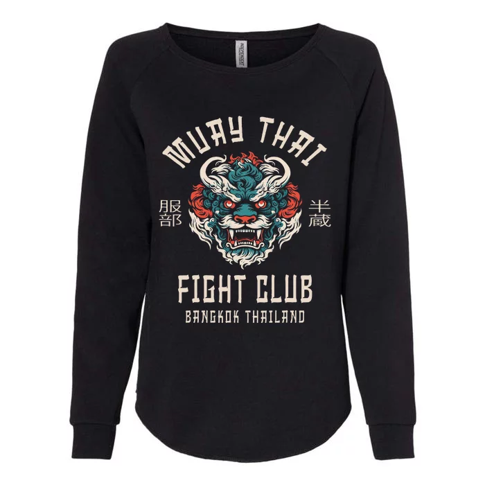 Muay Thai Womens California Wash Sweatshirt