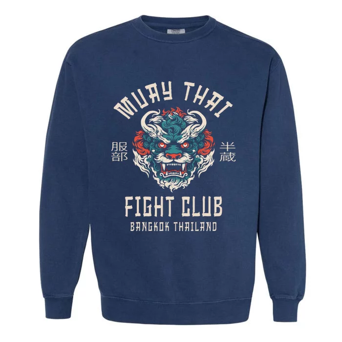 Muay Thai Garment-Dyed Sweatshirt