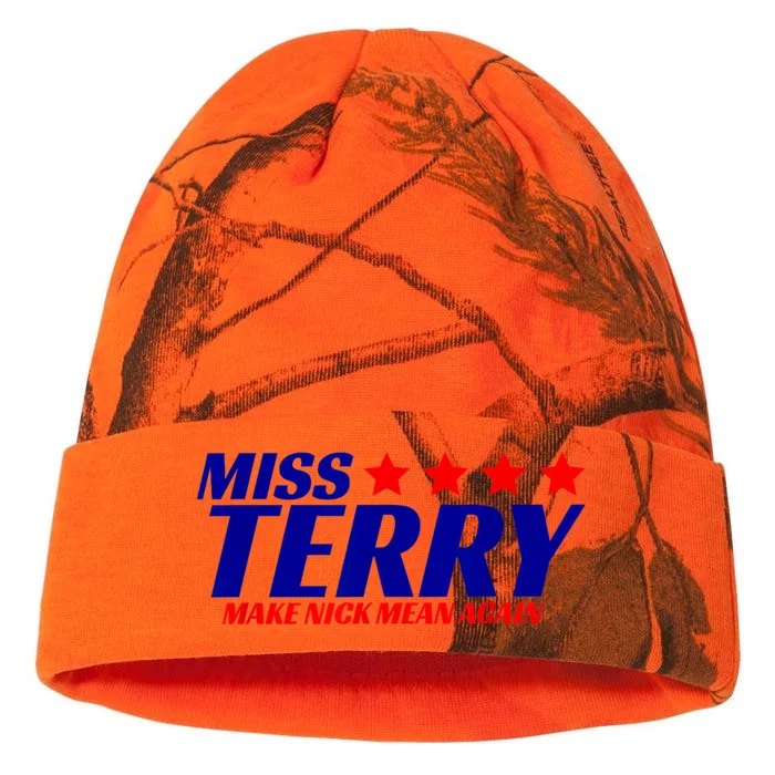 Miss Terry Make Nick Mean Again Kati - 12in Camo Beanie