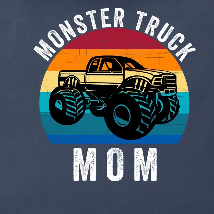 Monster Trucks Mom MotherS Day Moms Love Monster Trucks Too Monster Truck Fan Zip Tote Bag