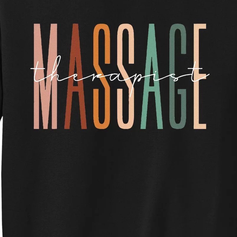 Massage Therapist Muscle Therapy Massage Therapy Squad Sweatshirt