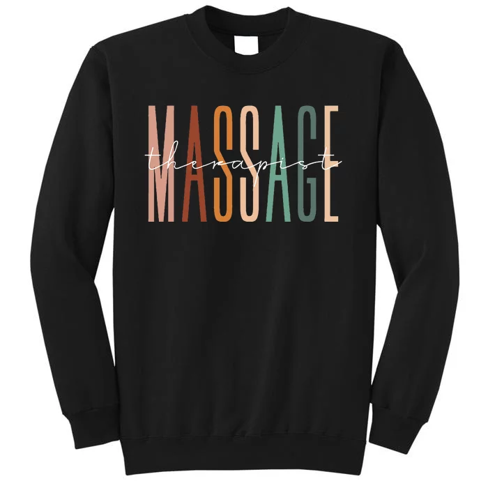 Massage Therapist Muscle Therapy Massage Therapy Squad Sweatshirt