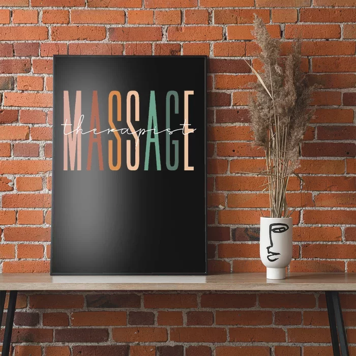 Massage Therapist Muscle Therapy Massage Therapy Squad Poster