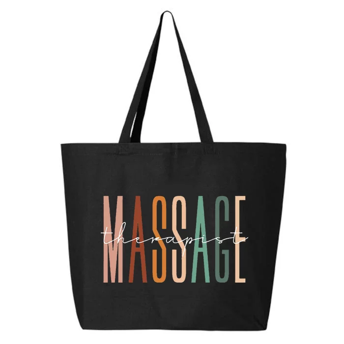 Massage Therapist Muscle Therapy Massage Therapy Squad 25L Jumbo Tote