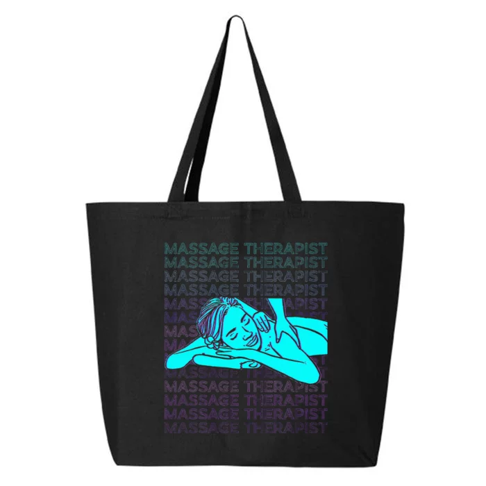 Massage Therapist Masseuse Masseur Therapy Body Treatment 25L Jumbo Tote