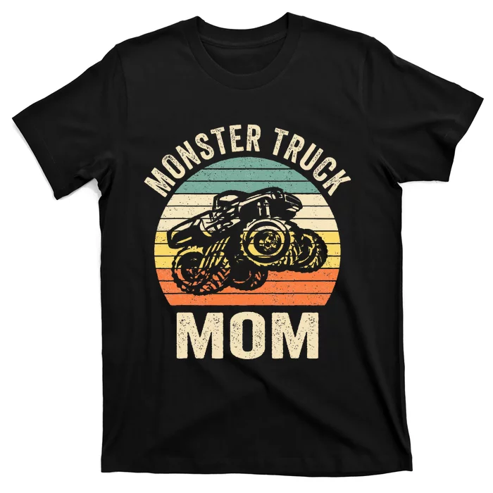 Monster Truck Mom Retro Vintage Monster Truck T-Shirt