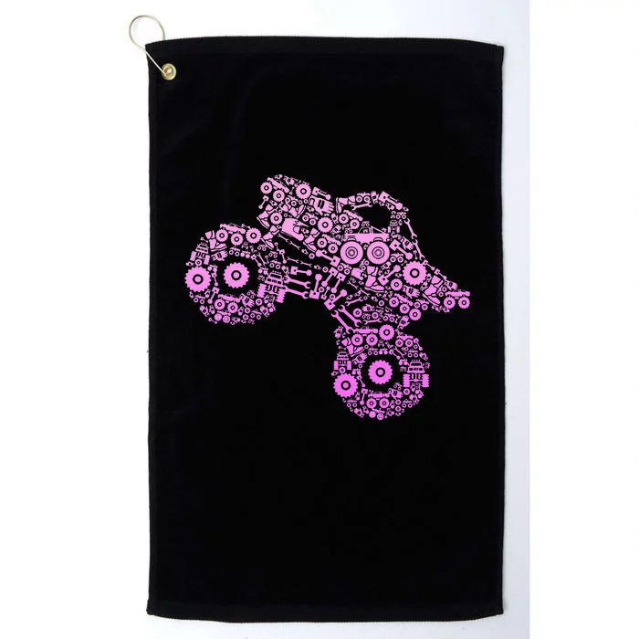 Monster Truck Platinum Collection Golf Towel