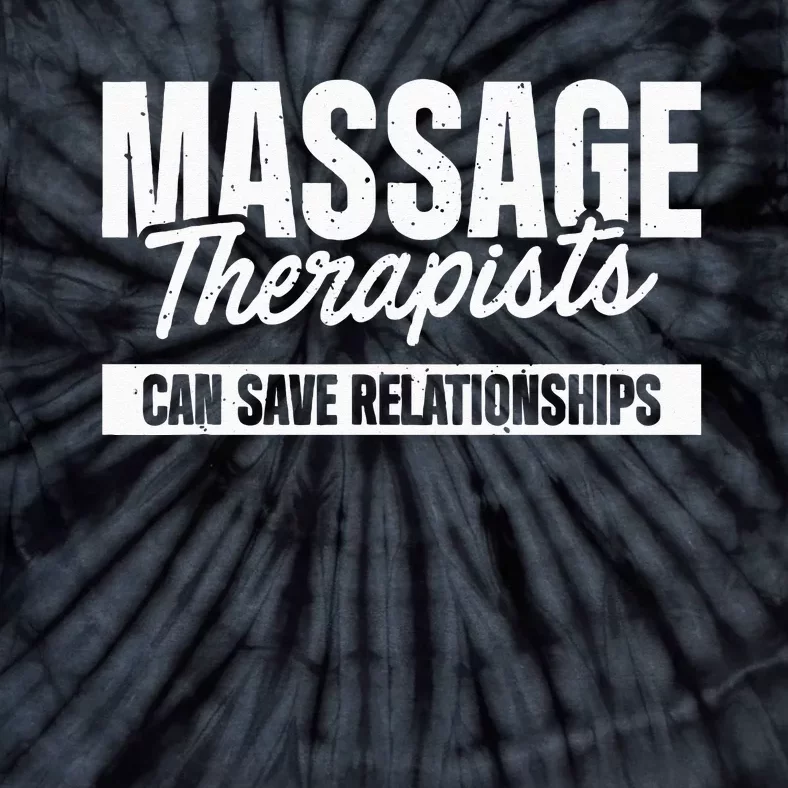 Massage Therapist Tie-Dye T-Shirt