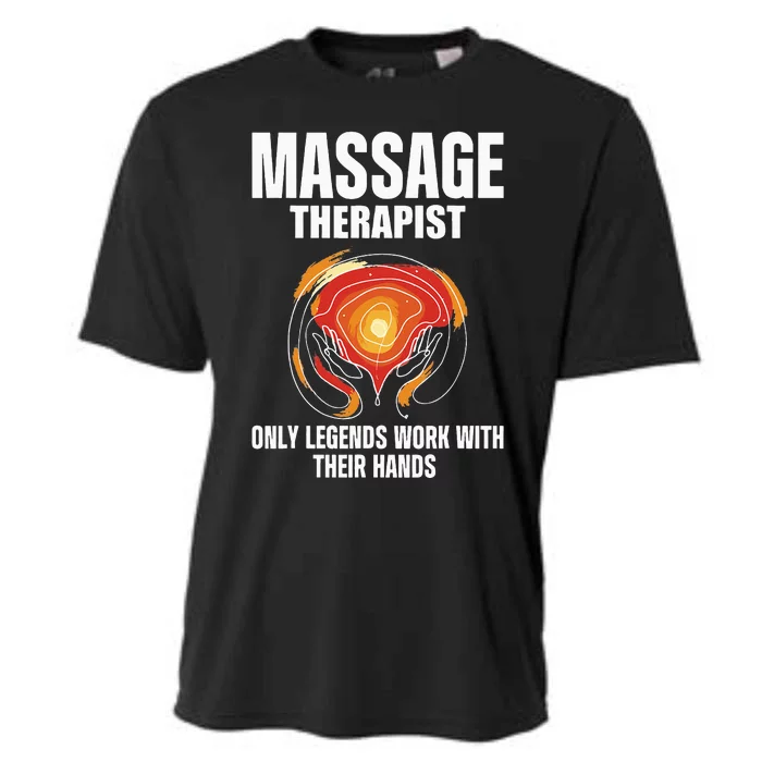 Massage Therapist Cooling Performance Crew T-Shirt