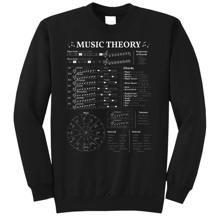 Music Theory Music Teacher Musician Learning School Sweatshirt