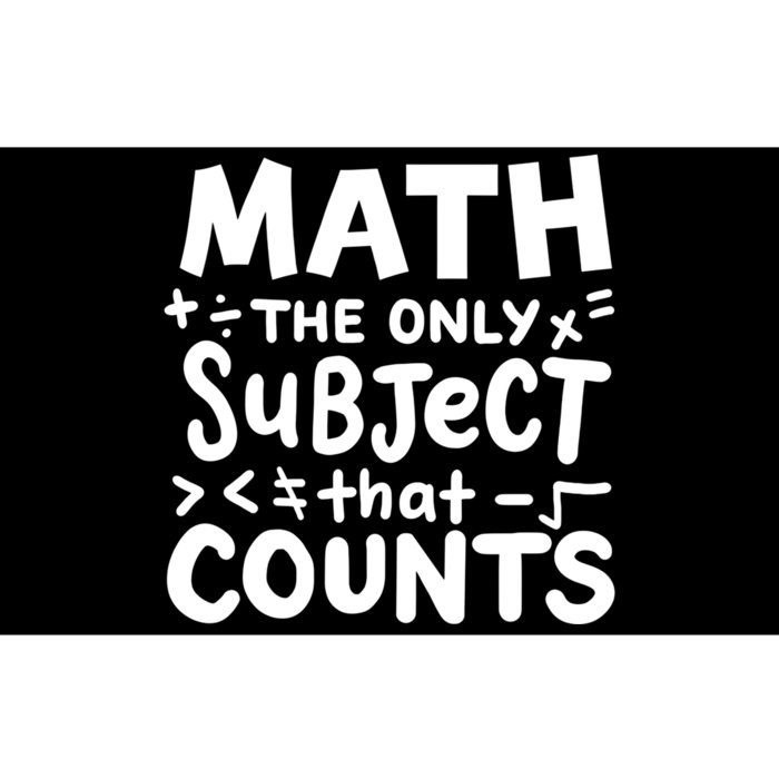 Math Teacher Mathematician Funny Gift Bumper Sticker