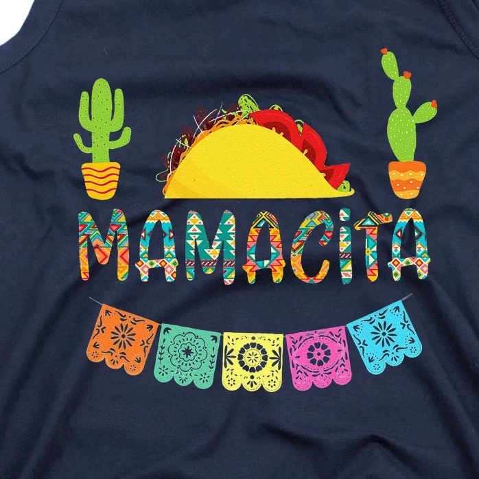 Mamacita Taco Mexican Fiesta Cactus Cinco De Mayo Gift Tank Top