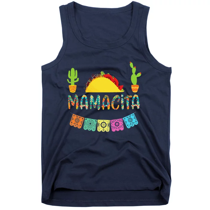 Mamacita Taco Mexican Fiesta Cactus Cinco De Mayo Gift Tank Top