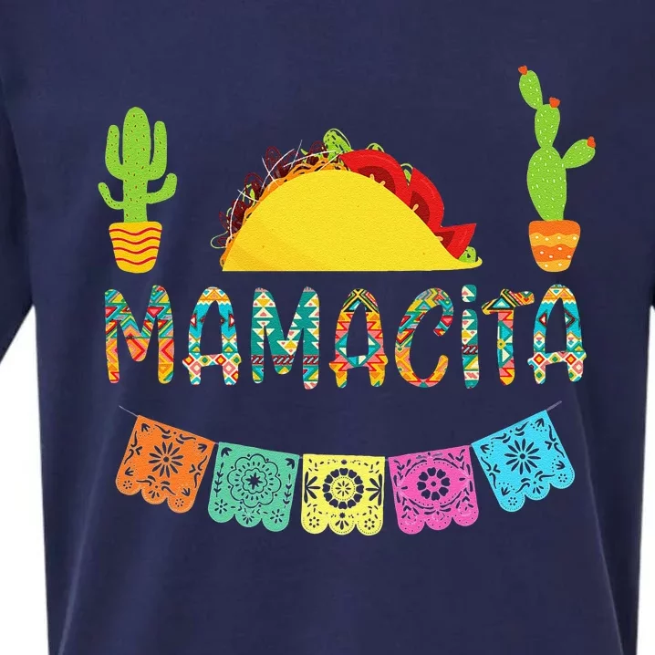 Mamacita Taco Mexican Fiesta Cactus Cinco De Mayo Gift Sueded Cloud Jersey T-Shirt