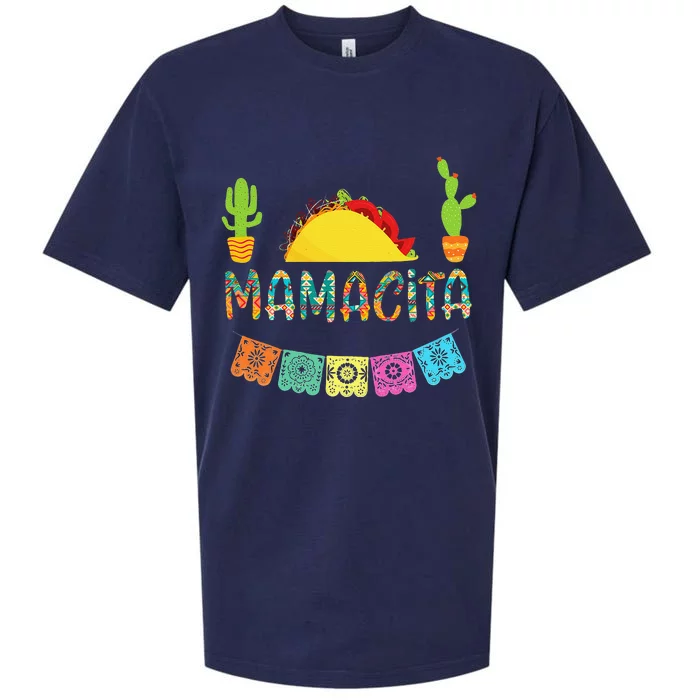 Mamacita Taco Mexican Fiesta Cactus Cinco De Mayo Gift Sueded Cloud Jersey T-Shirt