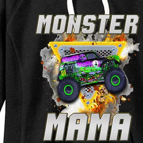 Monster Truck Mama Monster Truck Are My Jam Truck Lovers Women's Fleece Hoodie