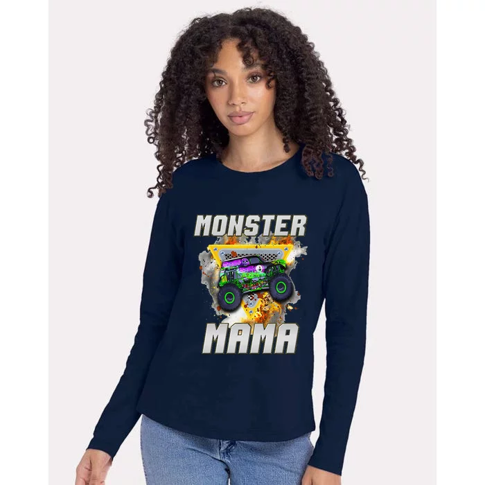 Monster Truck Mama Monster Truck Are My Jam Truck Lovers Womens Cotton Relaxed Long Sleeve T-Shirt