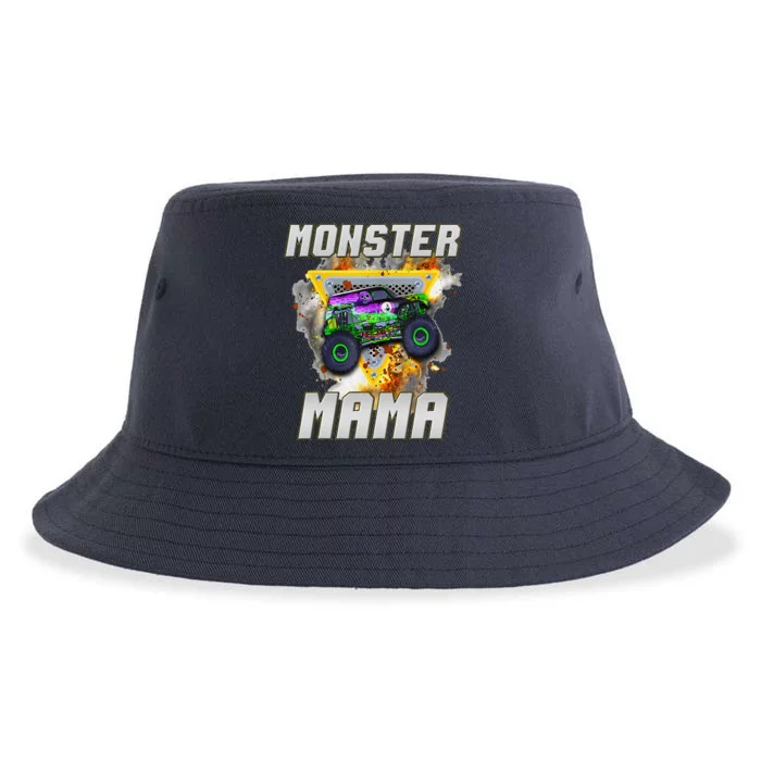 Monster Truck Mama Monster Truck Are My Jam Truck Lovers Sustainable Bucket Hat