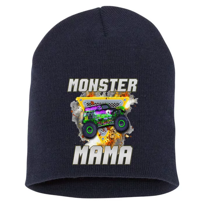 Monster Truck Mama Monster Truck Are My Jam Truck Lovers Short Acrylic Beanie