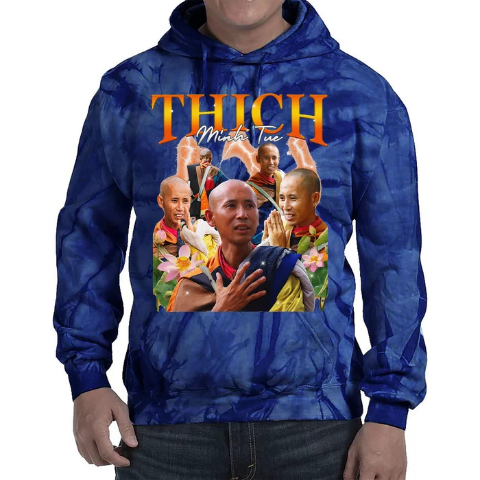 Monk Thich Minh Tue Bootleg Tie Dye Hoodie