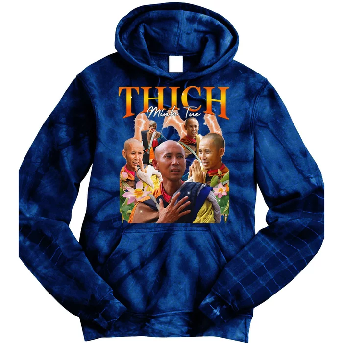 Monk Thich Minh Tue Bootleg Tie Dye Hoodie