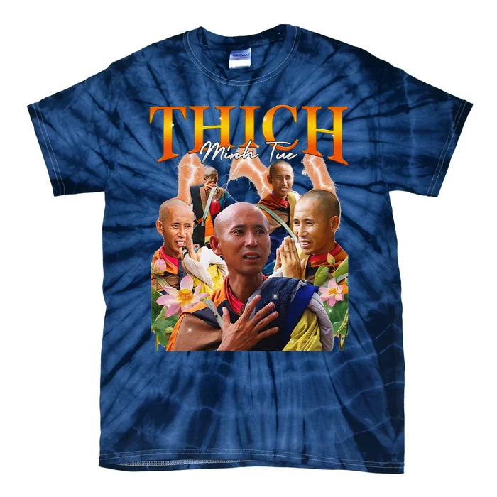 Monk Thich Minh Tue Bootleg Tie-Dye T-Shirt