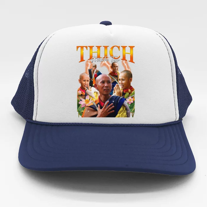 Monk Thich Minh Tue Bootleg Trucker Hat