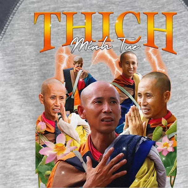 Monk Thich Minh Tue Bootleg Toddler Fine Jersey T-Shirt