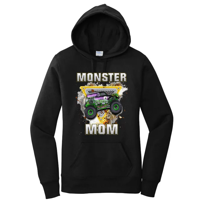 Monster Truck Mom Monster Truck Are My Jam Women's Pullover Hoodie