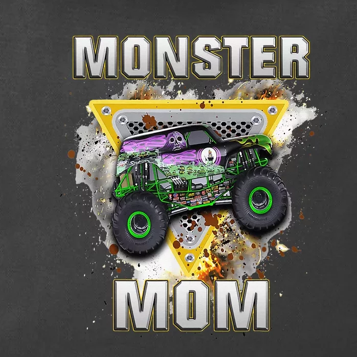 Monster Truck Mom Monster Truck Are My Jam Zip Tote Bag