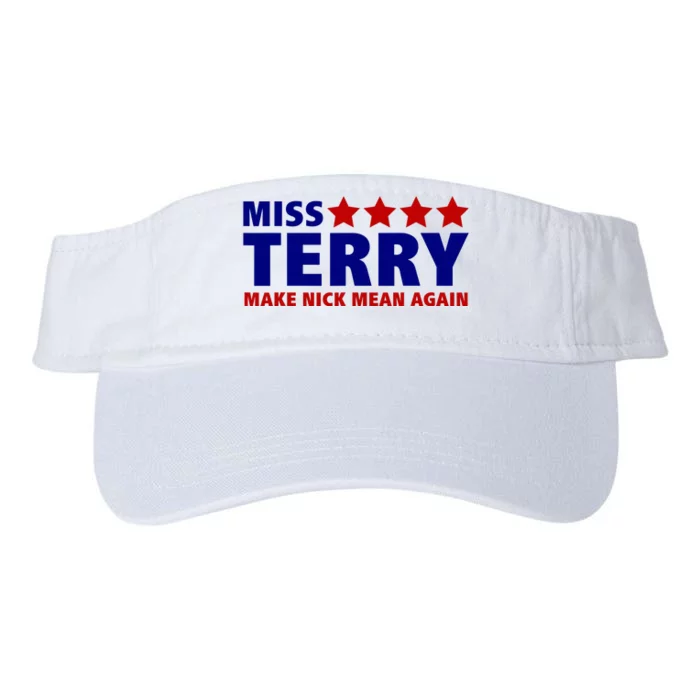 Miss Terry Make Nick Mean Again Valucap Bio-Washed Visor