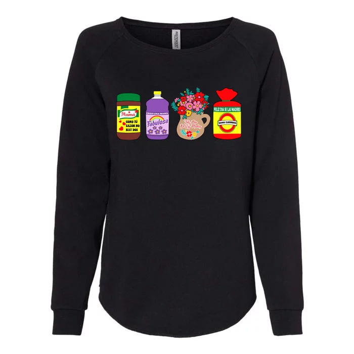 Mama Topper Multipack Mom Stuff Womens California Wash Sweatshirt