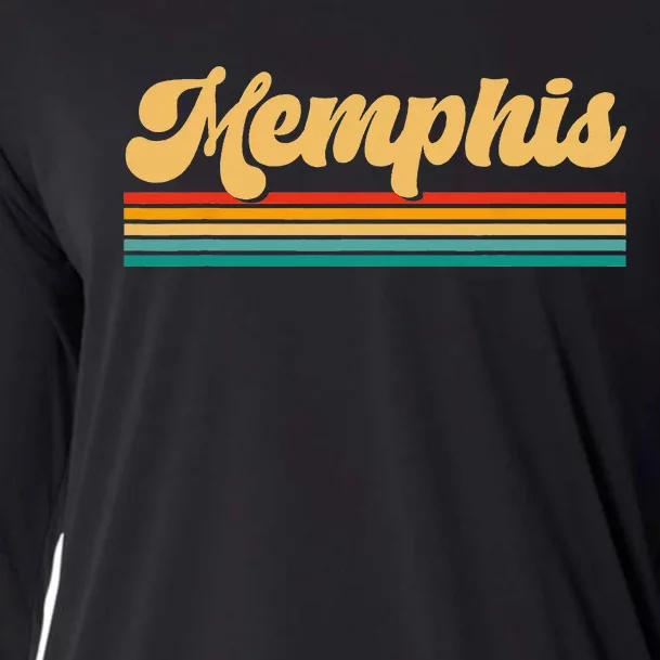 Memphis Tennessee Cooling Performance Long Sleeve Crew