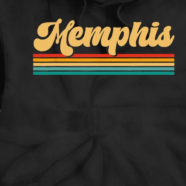 Memphis Tennessee Tie Dye Hoodie