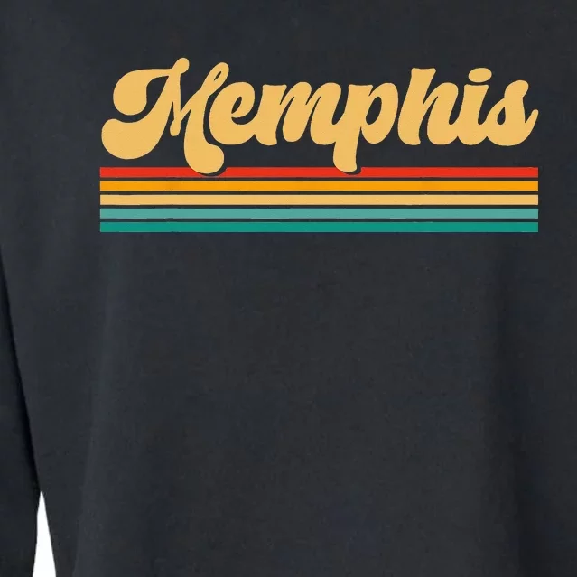 Memphis Tennessee Cropped Pullover Crew