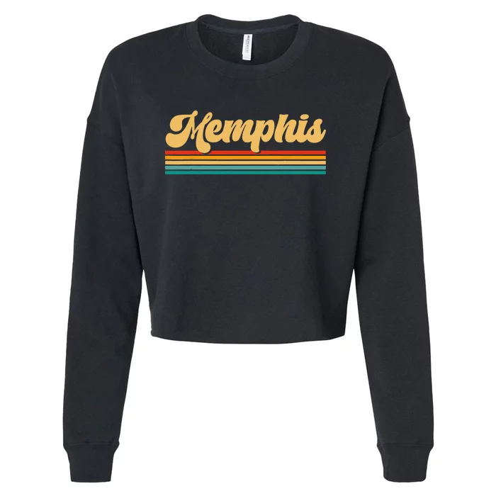 Memphis Tennessee Cropped Pullover Crew