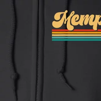 Memphis Tennessee Full Zip Hoodie