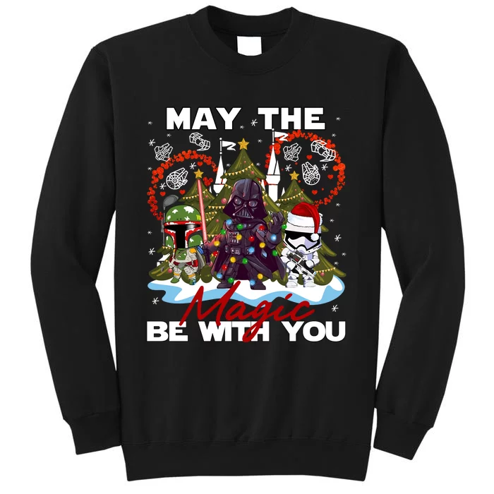 May The Magic Be With You Merry Christmas Tall Sweatshirt