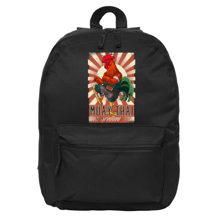 Muay Thai 16 in Basic Backpack