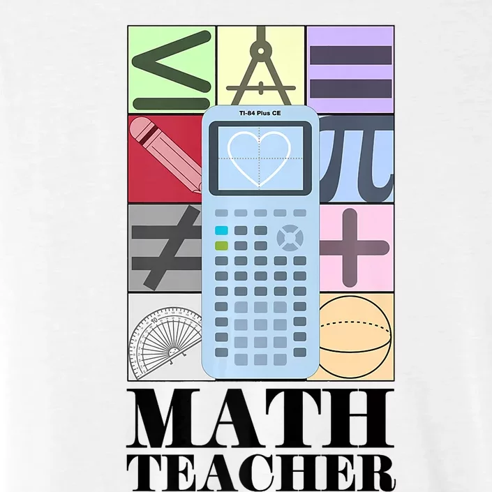 Math Teacher ChromaSoft Performance T-Shirt