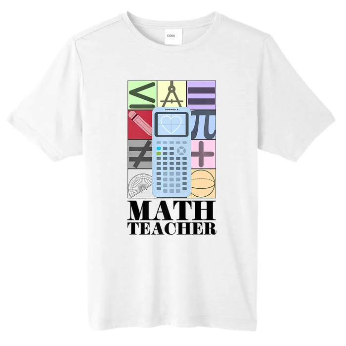 Math Teacher ChromaSoft Performance T-Shirt