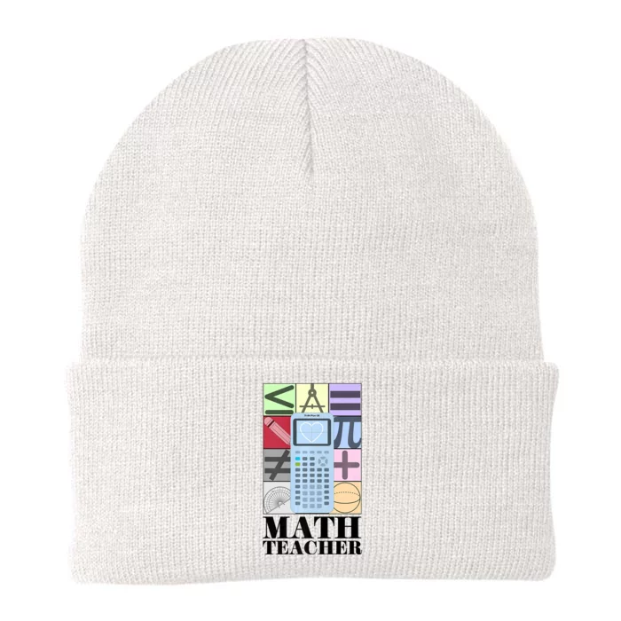 Math Teacher Knit Cap Winter Beanie