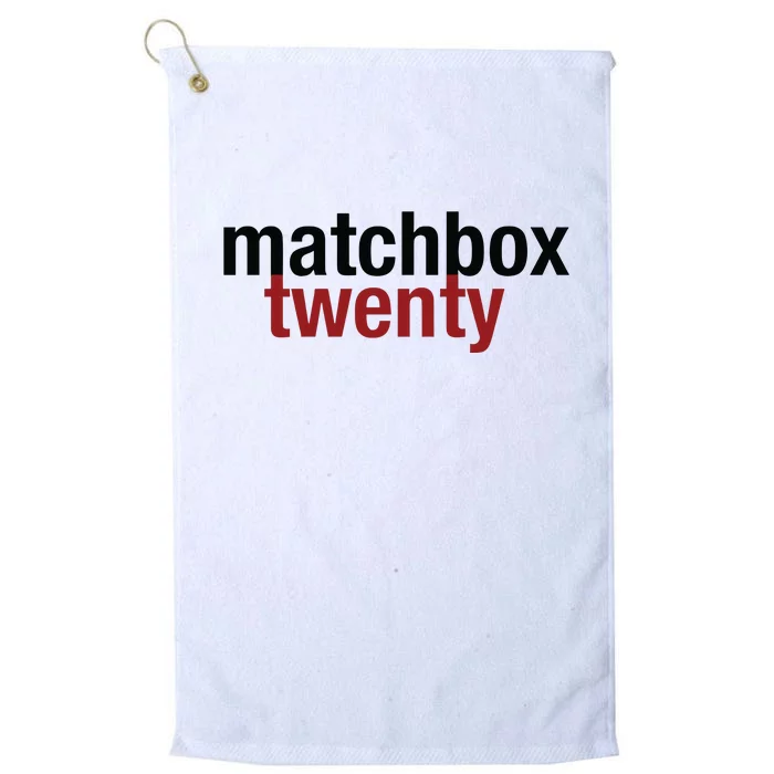 M.A.T.C.H.B.O.X Twenty Platinum Collection Golf Towel