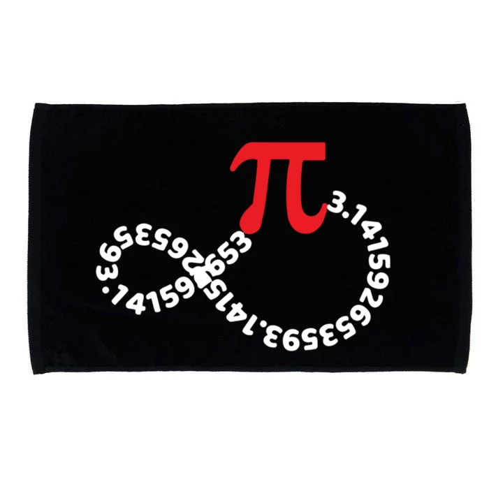 Math Teacher Mathematics Pi Symbol Pi Happy Pi Day Infinity Gift Microfiber Hand Towel